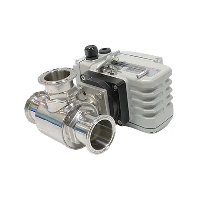 Stainless Steel Food Grade Weld 3 Way Ball Valve — 6/6