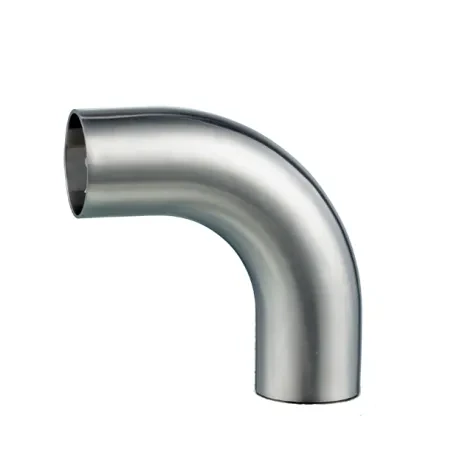 Stainless Steel Sanitary BPE.BS4825 L2WS-AS1528.3 JN-FT-20 5008 90° Long Leg Welded Elbow — 4/5