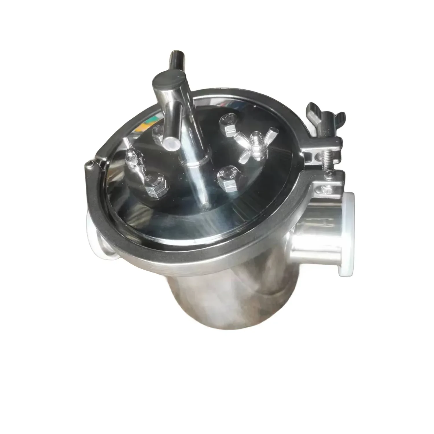 304 Stainless Steel Hygienic Grade Purifying High Flow Tri Clamp Magnetic Filter For Fine Chemical Industry — 5/6
