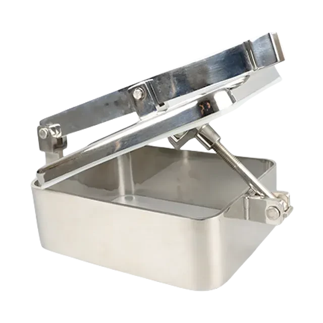 Stainless Steel DN800 Small Square Sanitation Manhole Cover with Rectangular Lid Rectangular — 6/6