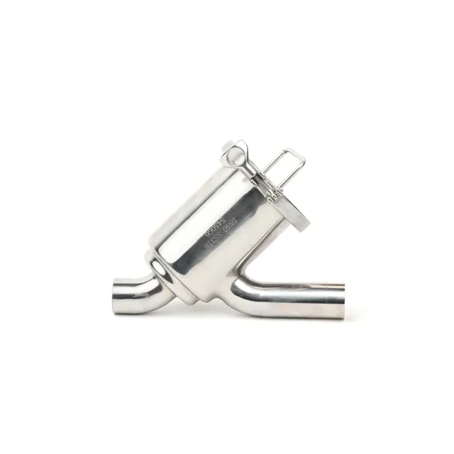 Stainless Steel Sanitary Inline Type Tri Clamp Strainer for Purified Water — 4/6