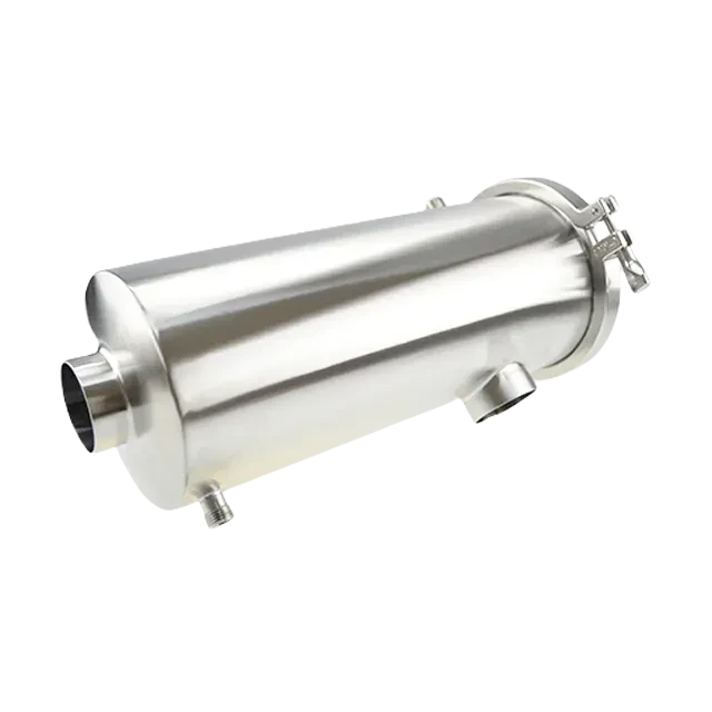 Stainless Steel Duplex Basket Strainer Milk Yogurt  Multi Bag Filter — 6/6