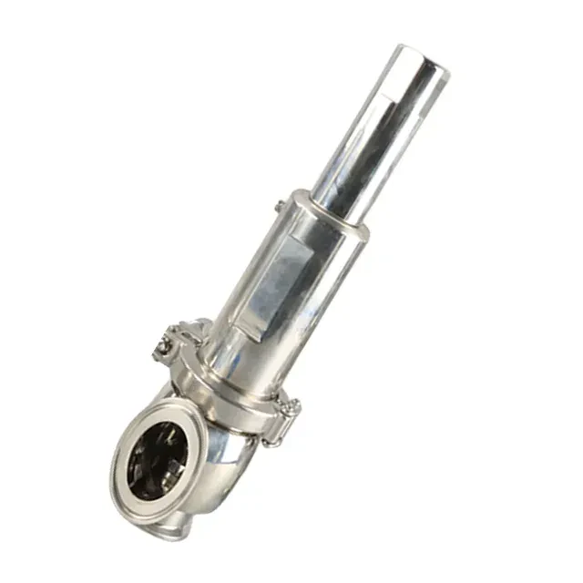 Stainless Steel Sanitary Breather Valve with Clamping Ends — 2/6