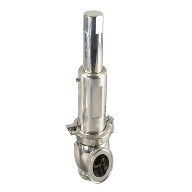 Stainless Steel Sanitary Breather Valve with Clamping Ends — 5/6