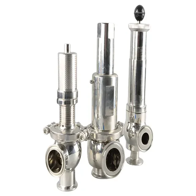 Stainless Steel Sanitary Breather Valve with Clamping Ends — 6/6
