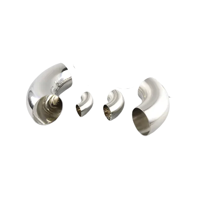 Stainless Steel DIN-DL2WS SMS DIN JN-FT-20 1002 45° Weleded Elbow with Straight Ends — 6/6