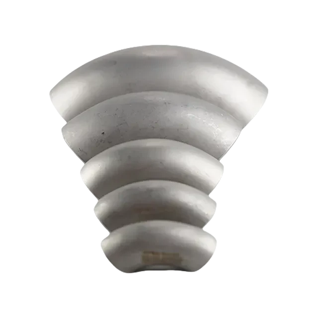 Stainless Steel Sanitary Quick Assembly SMS  ISO-2KWP ISO/IDF JN-FT-20 4003 Butt Weld Elbow Pipe Fitting — 5/6