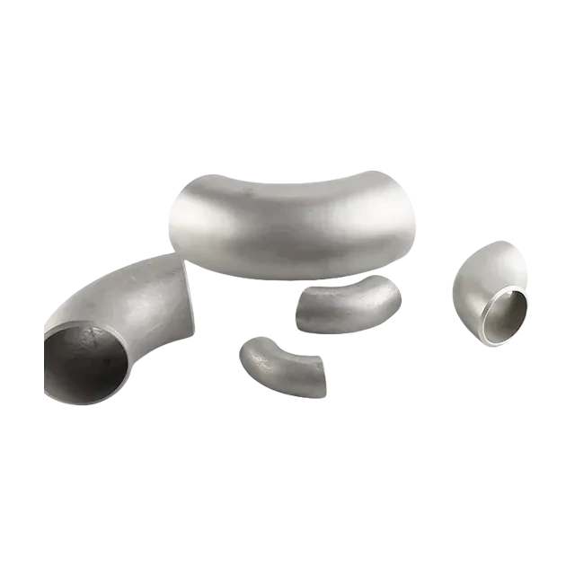 Stainless Steel Sanitary  SMS DIN-2KMP DIN JN-FT-20 1003 Standard 45D Short  Elbow — 3/6