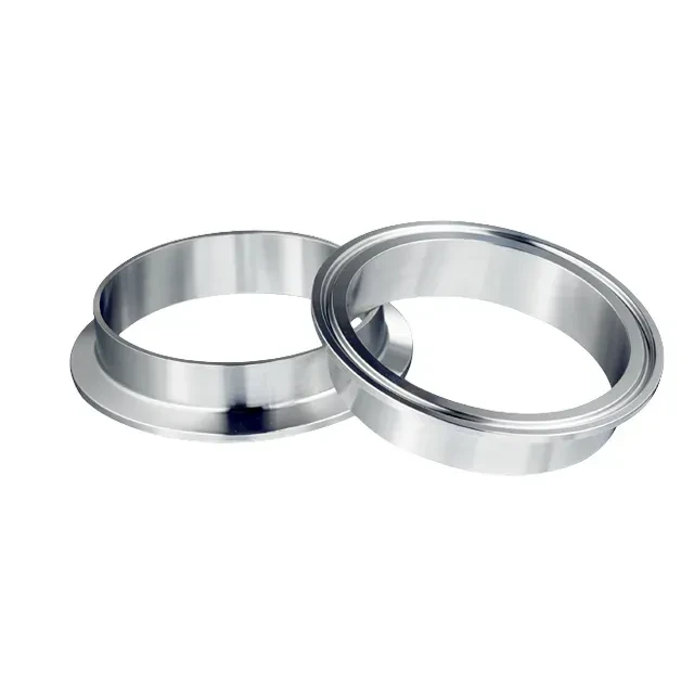 Stainless Steel Hygienic Tri Clover Ferrule for Pipes — 5/6