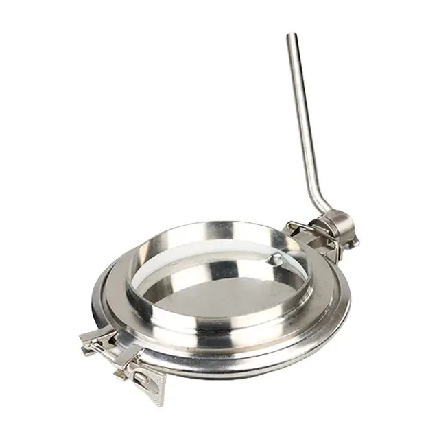 Sanitary Stainless Steel Quick Release Manual Weld-End Powder Butterfly Valve — 2/6
