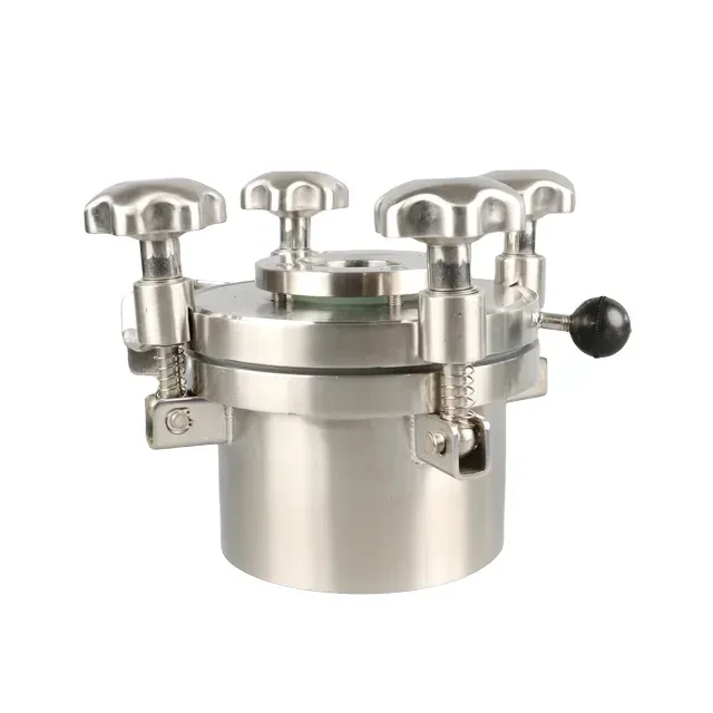 Stainless Steel Non Dead Angle Circular Pressure Round Viewing Glass with SinglecrossARM — 5/6