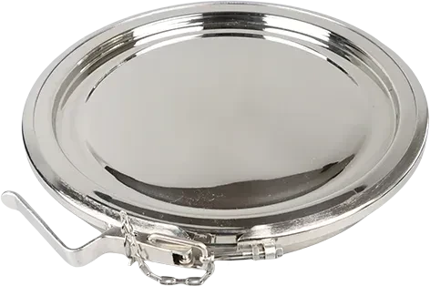 Sanitary DN500 Stainless Steel Quick Opening Clamp Tank Cover Manhole — 3/6