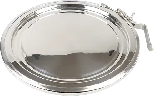 Stainless Steel Sanitary Atmosphere Manhole Cover  with EPDM  Gasket — 4/6