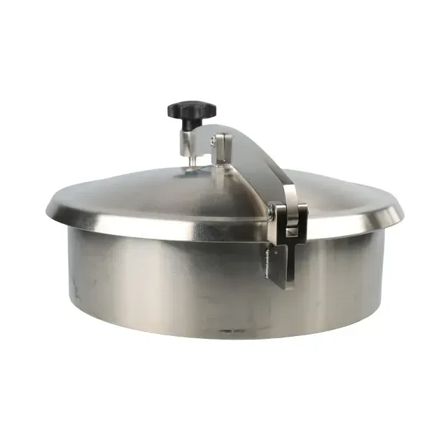 Stainless Steel Round Pressureless Autoclave Manhole with Single Cross Arm — 5/6
