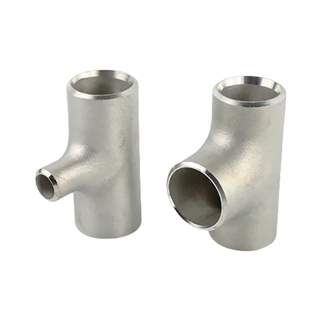 Stainless Steel Scheduled  DIN BPE.BS4825  Seagull Seamless Reducing Fitting Equal Tee Pipe — 2/6