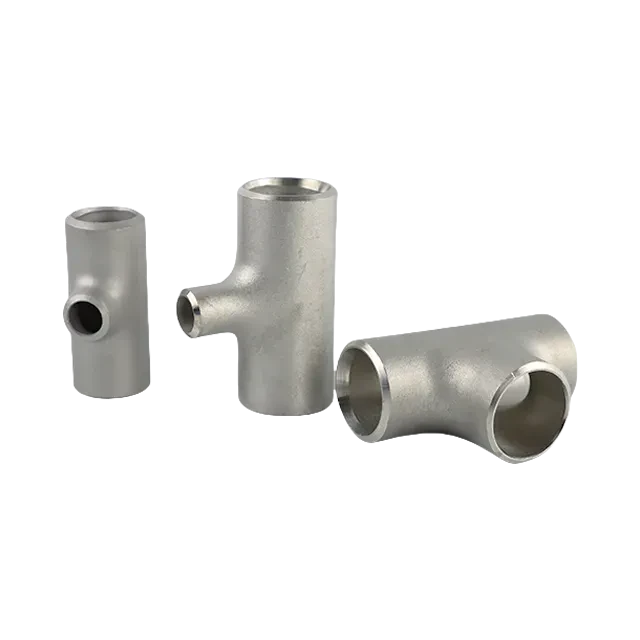 Stainless Steel Scheduled  DIN BPE.BS4825  Seagull Seamless Reducing Fitting Equal Tee Pipe — 3/6