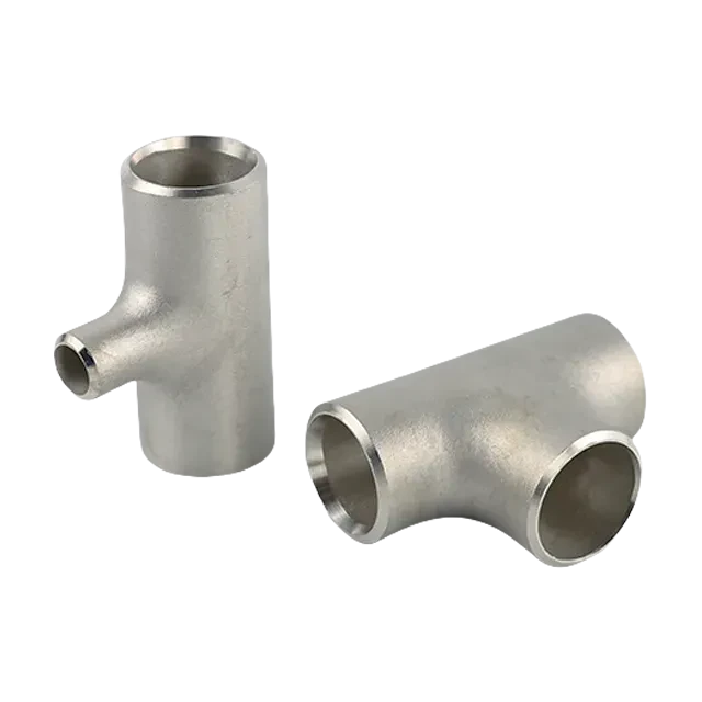 Stainless Steel Scheduled  DIN BPE.BS4825  Seagull Seamless Reducing Fitting Equal Tee Pipe — 5/6