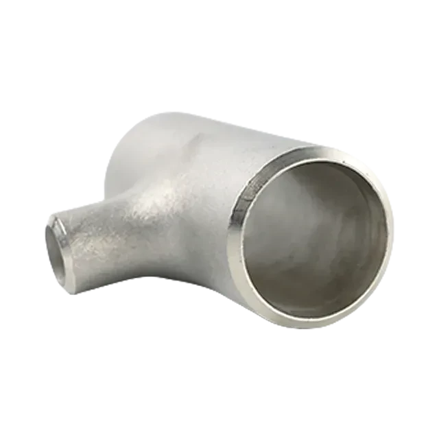 Stainless Steel  Scheduled  AS DIN11851 RIT Seamless Butt Weld Reducing Tee Pipe Fitting — 5/6