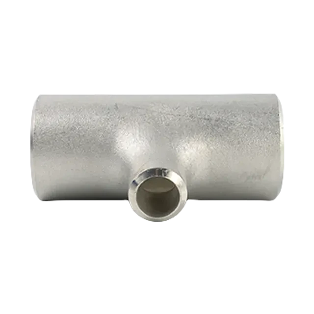 Stainless Steel  Scheduled  AS DIN11851 RIT Seamless Butt Weld Reducing Tee Pipe Fitting — 6/6
