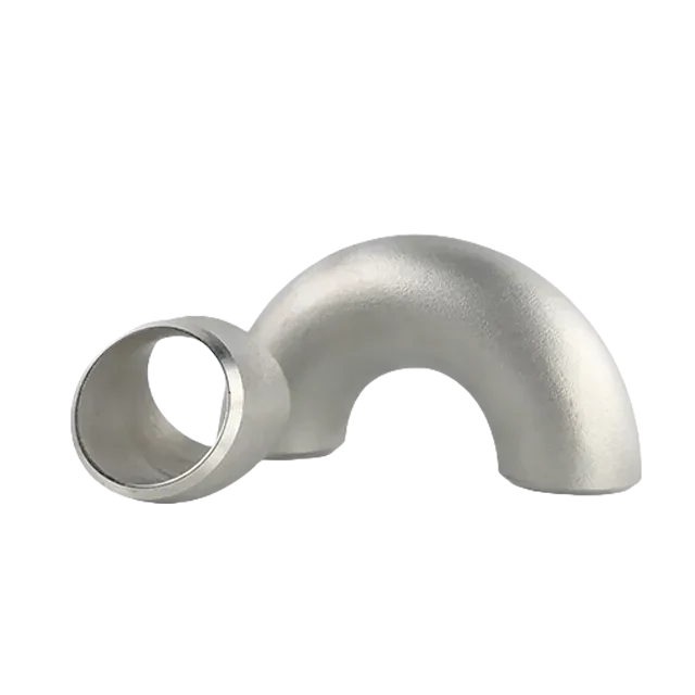 Stainless Steel DIN11851 2S BPE JN-FT-20 7004 standard 180 Degree  Elbow — 3/6