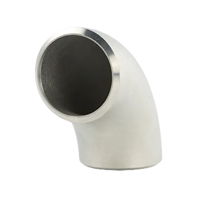 Stainless Steel Food Grade DIN11850 SMS-SL2WS SMS JN-FT-20 2002 Welded 45 Degree Long Elbow Fitting — 6/6