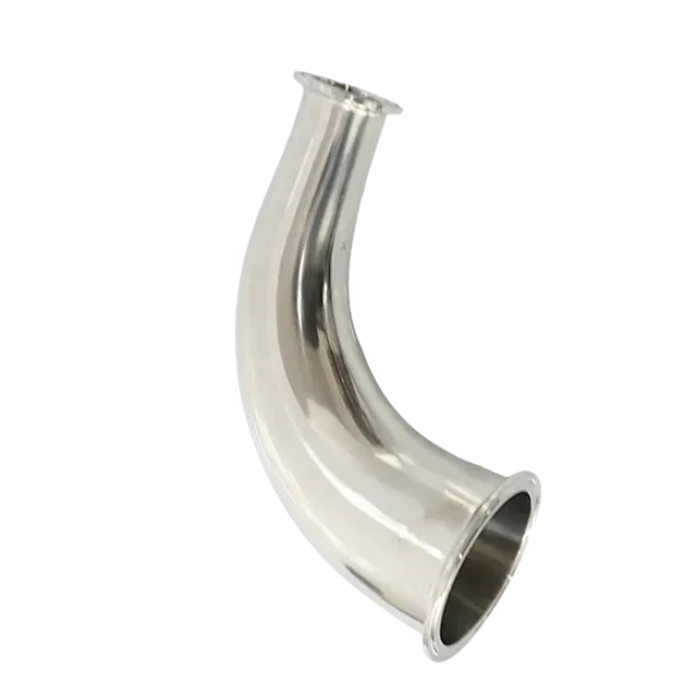Stainless Steel Sanitary ISO2037 L2KS AS1528.3 JN-FT-20 5002 45°Long Leg Clamped Elbow — 4/6