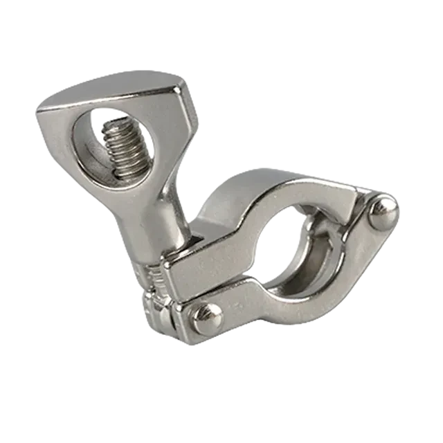 Sanitary  Stainless Steel Single Hinge Micro Clamp Single Pin Fastener — 5/6
