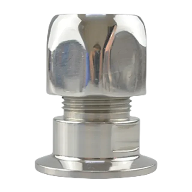 Sanitary Stainless Steel Hygenic TriClamp ReSeal Hose Fitting Adaptor — 3/6