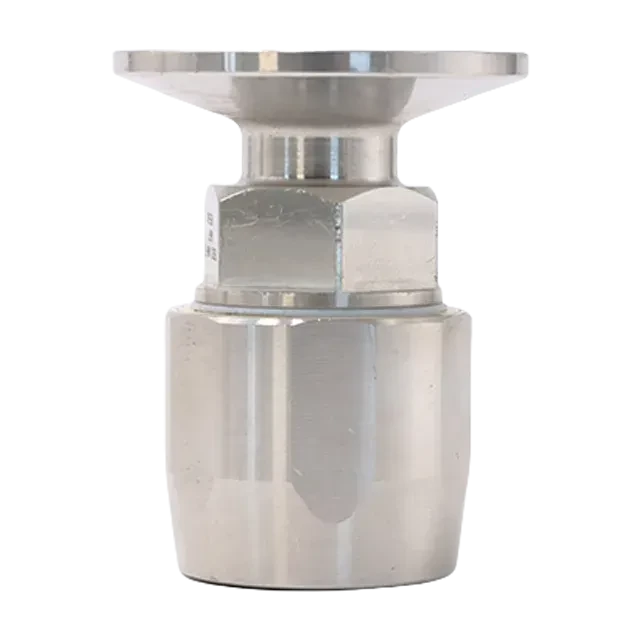 Sanitary Stainless Steel Hygenic TriClamp ReSeal Hose Fitting Adaptor — 4/6