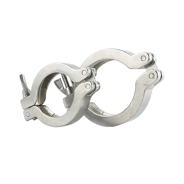 ISO Stainless Steel Sanitary Centering Ring  Vacuum Clamp Fitting — 3/6