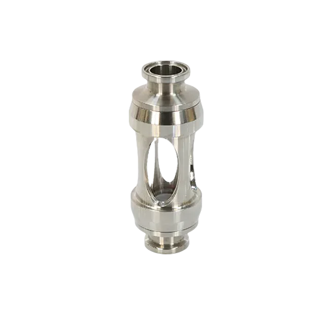 Industrial Stainless TriClamp Compatible Steel BrewTools Sight Glass — 3/6