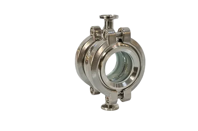 Sanitary Stainless Steel Four-way Sight Glass with Clamp Connection — 5/6