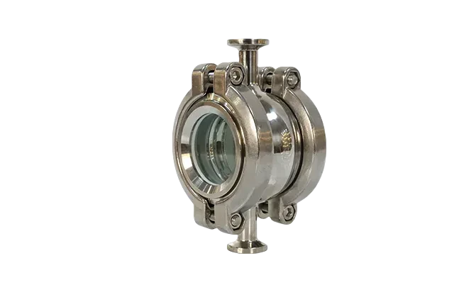 Sanitary Stainless Steel Four-way Sight Glass with Clamp Connection — 2/6