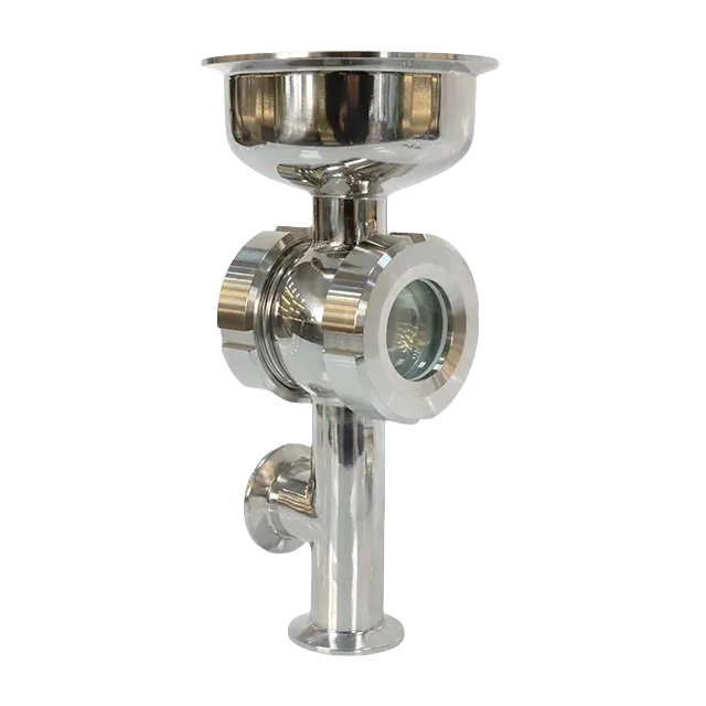 Sanitary Stainless Steel Four-way Sight Glass with Clamp Connection — 6/6