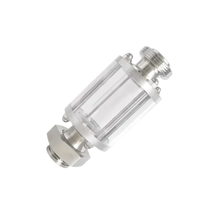Sanitary Stainless Steel Male-Female Threaded Tubular Direct Sight Glass — 6/6