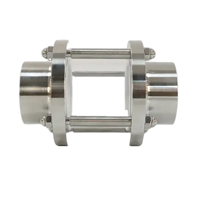 Stainless Steel Butt Weld Sight Glass with Temperature Resistant Borosilicate Glass — 4/6