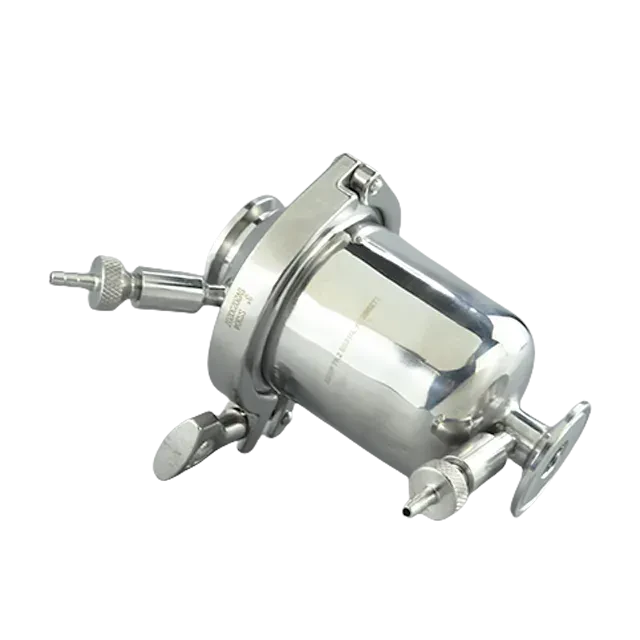 Stainless Steel Sanitary Micron Vent Filter with CIP Ports — 2/6