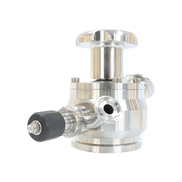 Stainless Steel Aseptic Tank Flush Bottom Valve with Aseptic Sampling Valve — 2/6