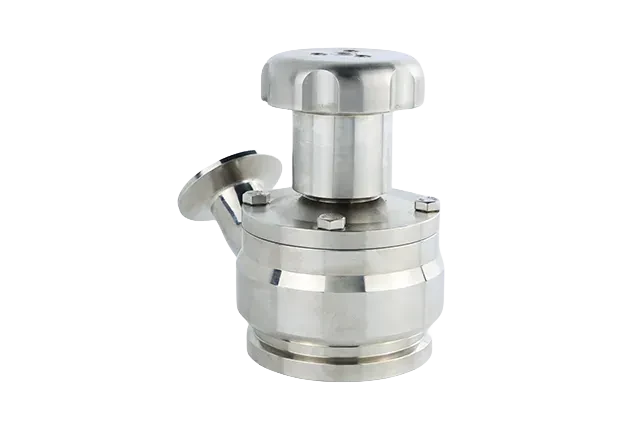 Sanitary Stainless Steel Processing Industry Radial Manual Tank Bottom Valve — 3/6