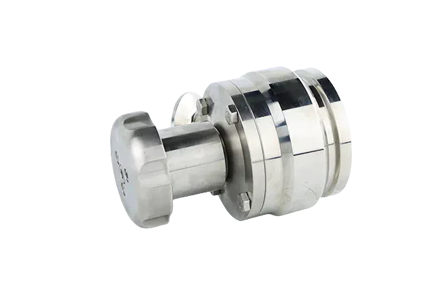 Sanitary Stainless Steel Processing Industry Radial Manual Tank Bottom Valve — 6/6