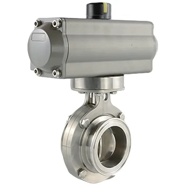 Stainless Steel Sanitary Food Grade 180degree Rotary Vane Valve for The Food Industry — 2/6