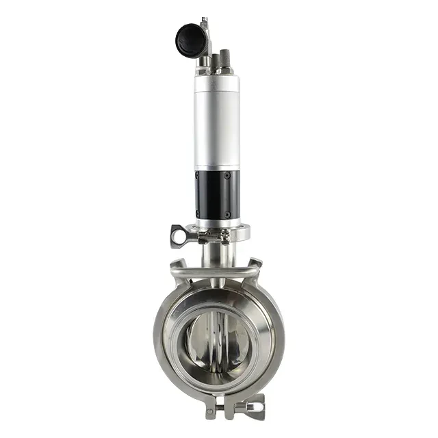 Hygienic Grade DIN Quick Installation Rotary Vibrating Fine Powder Dosing Valve — 2/6