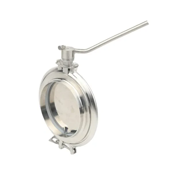 Stainless Steel Hygienic Grade Rotometering fine dosing valve — 3/6