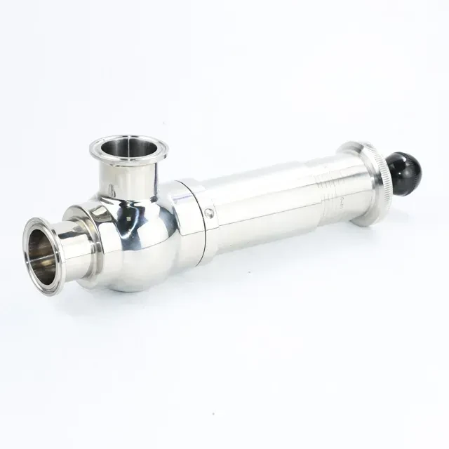 Stainless Steel Sanitary Efficient Big Size Tri-clamp Steam Safety Valve — 6/6