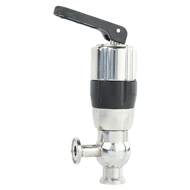 Sanitary Stainless Steel Clamped Mini Safety Valve for Liquids — 2/6