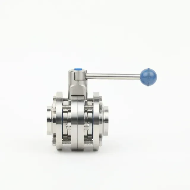 Stainless Steel Welded Manual Lug Lugged Butterfly Valve — 3/6