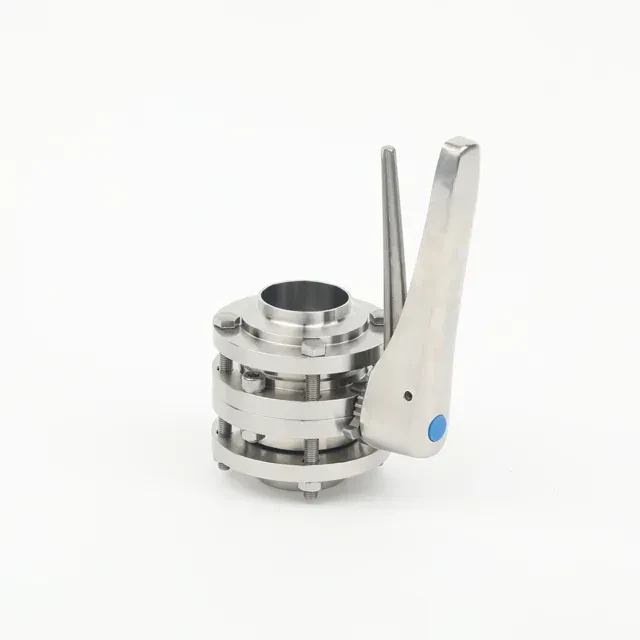 Stainless Steel Welded Manual Lug Lugged Butterfly Valve — 4/6