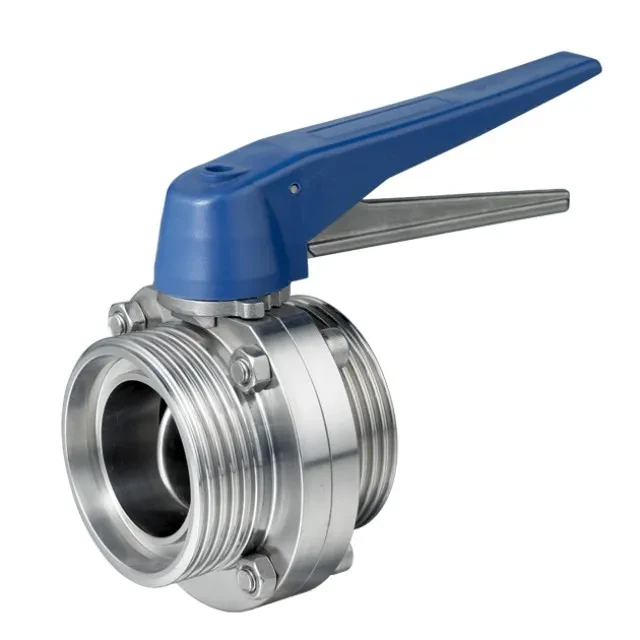 Sanitary Stainless Steel SMS Thread Manual Butterfly Valve — 6/6