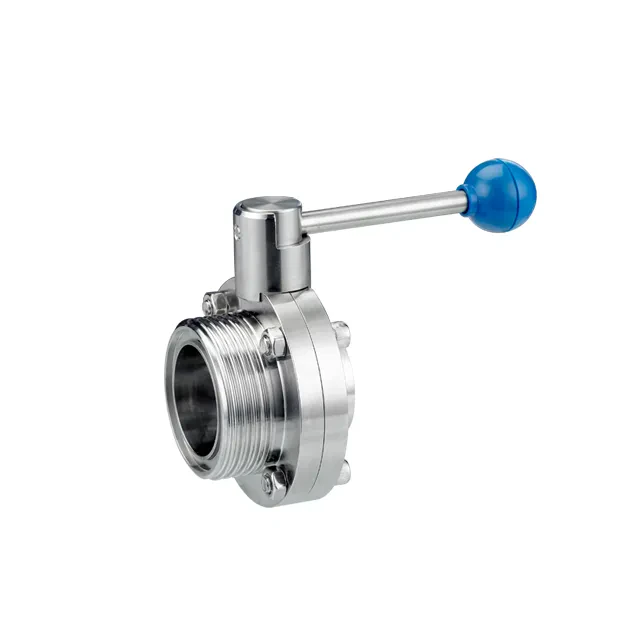 Stainless Steel Sanitary Durable Pull Trigger Butterfly Valve — 6/6