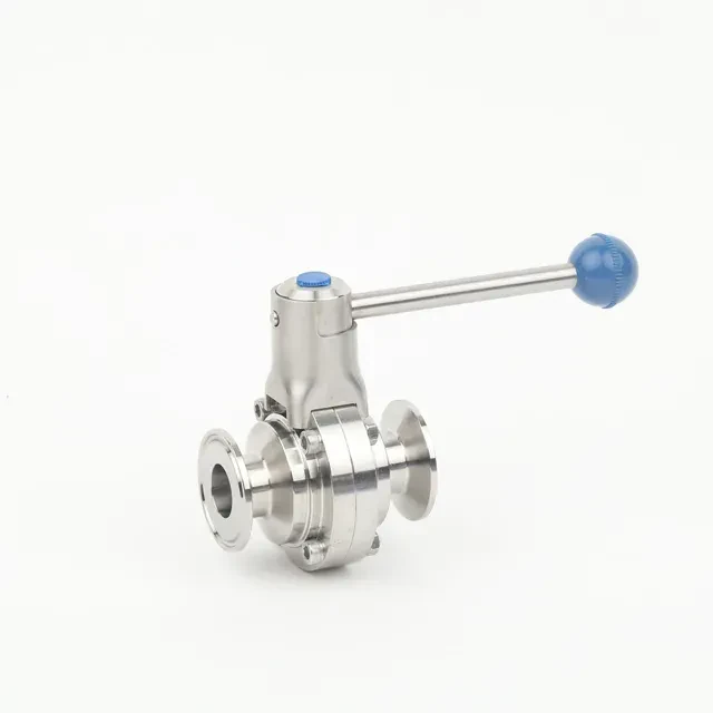 Stainless Steel Large Size Quick Installation Wafer Lug Butterfly Valves — 4/6